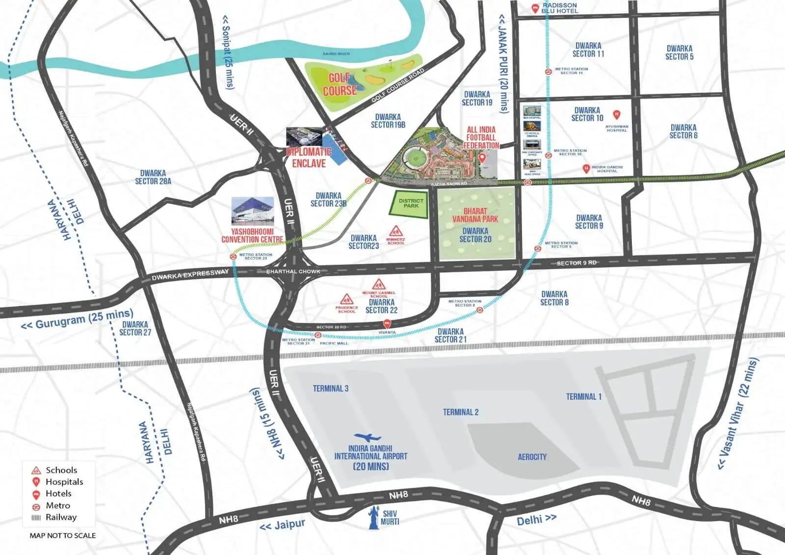 location-map-Omaxe State - Commercial Property in Delhi